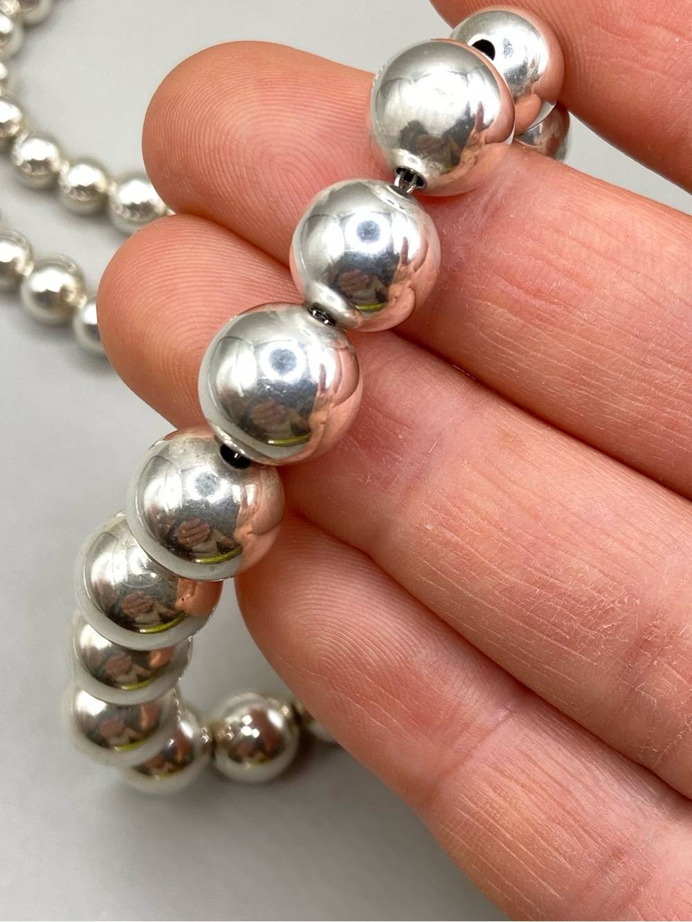 Tiffany & Co. Graduated HardWear Ball Bead Necklace - Picture 11 of 16